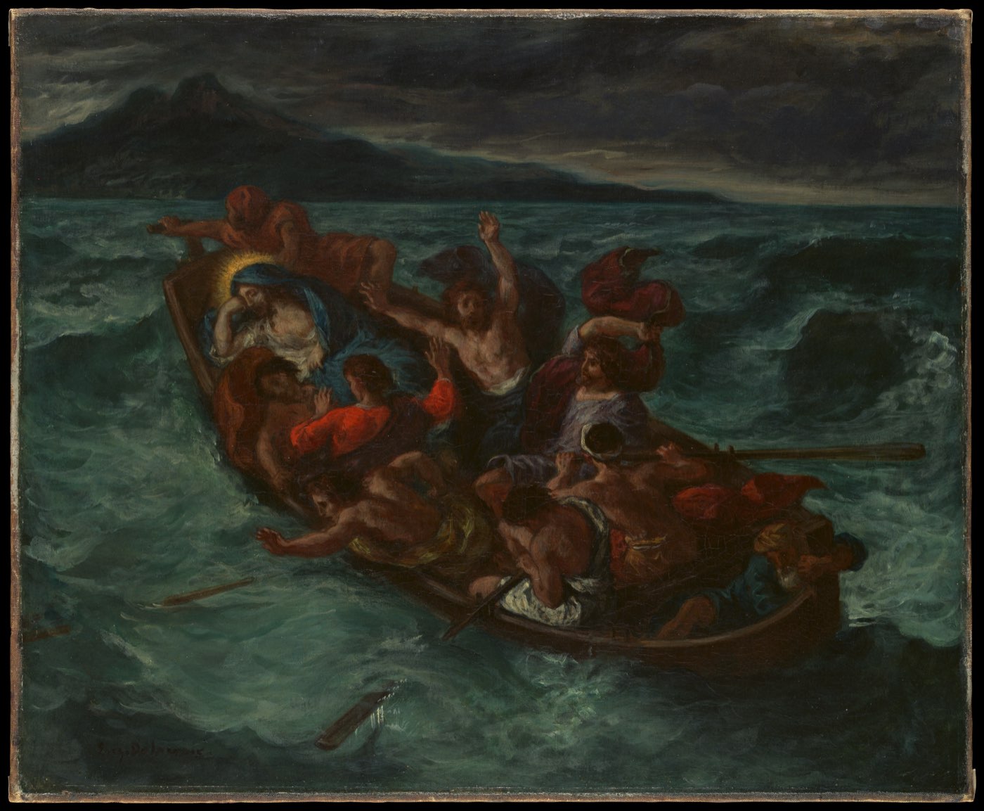 Delacroix, Christ Asleep during the Tempest