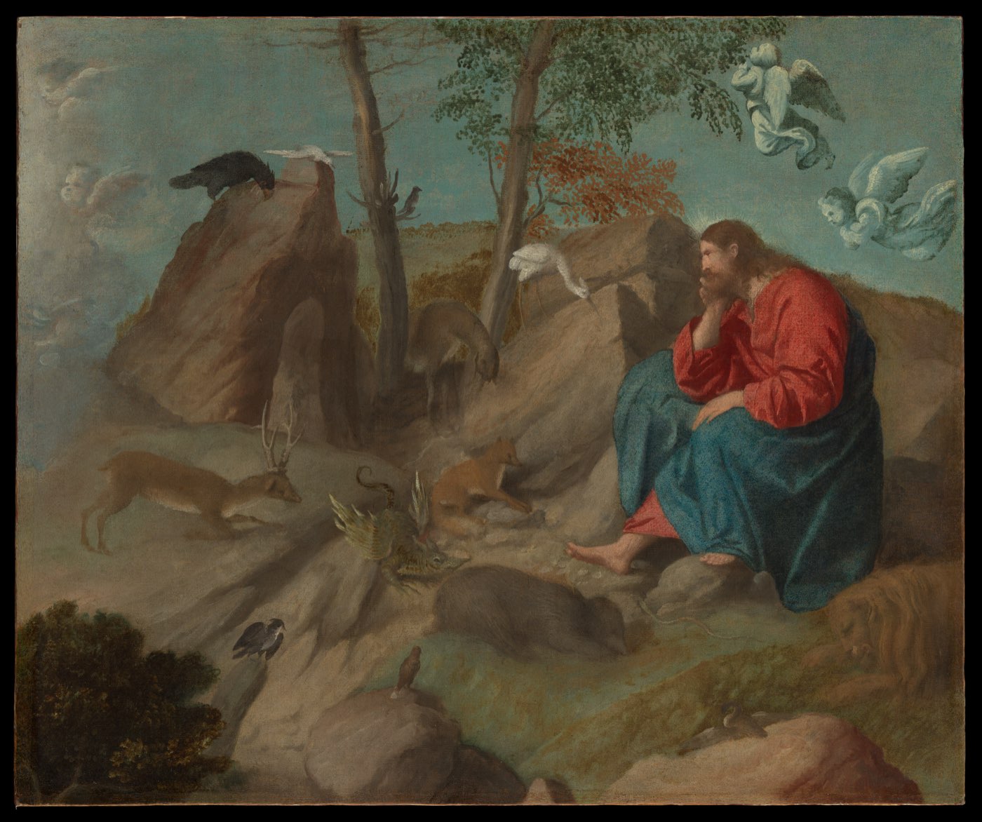 Moretto da Brescia, Christ in the Wilderness